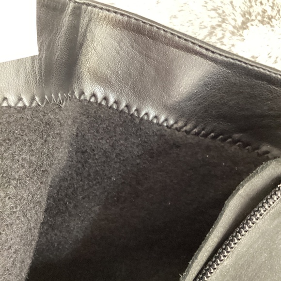 NWOT black leather short boot size 36 - Picture 8 of 10